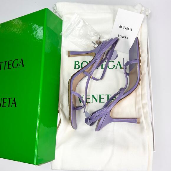 Bottega Veneta Studded Square Toe Stretch Heel - Women’s 5 - Picture 2 of 8